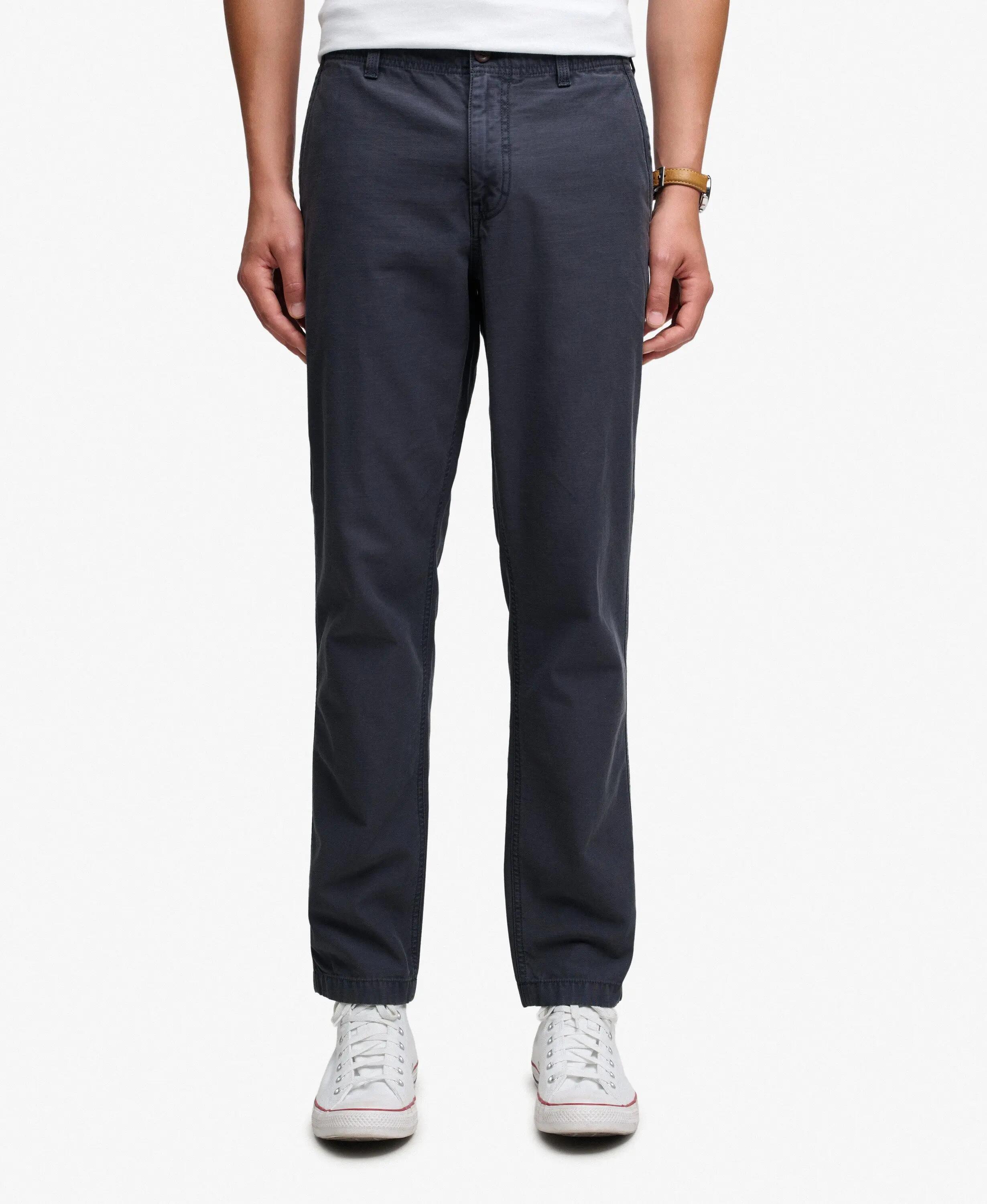 superdry Tapered Washed Chino Trousers – chino tapered en coton 3/7