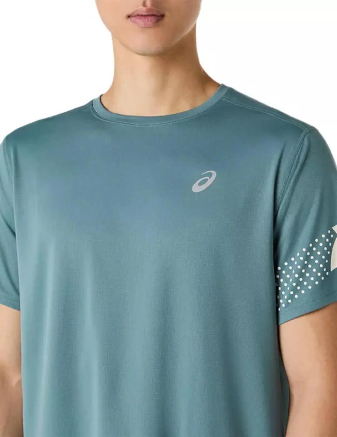 T-shirt à manches courtes pour hommes Asics Asics icon Vert. 4/5