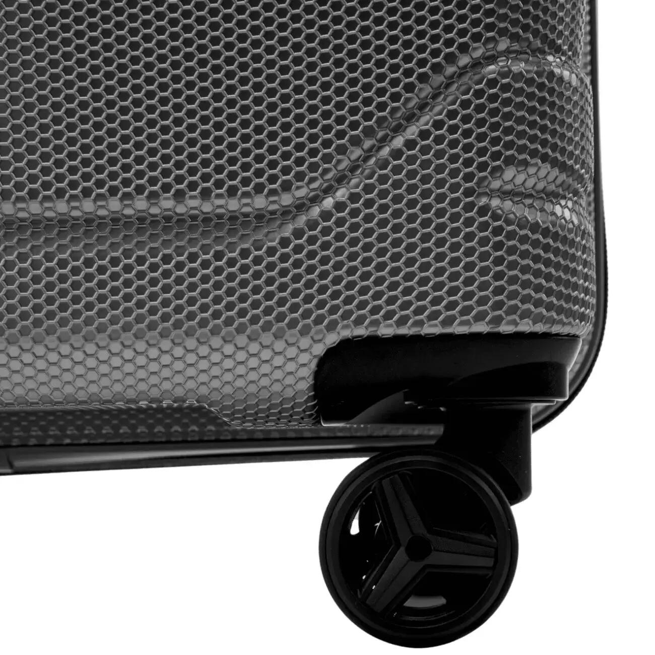 Lot de 4 valises Wings CRAKE S/M/L + valise compacte DARK GREY 8/10
