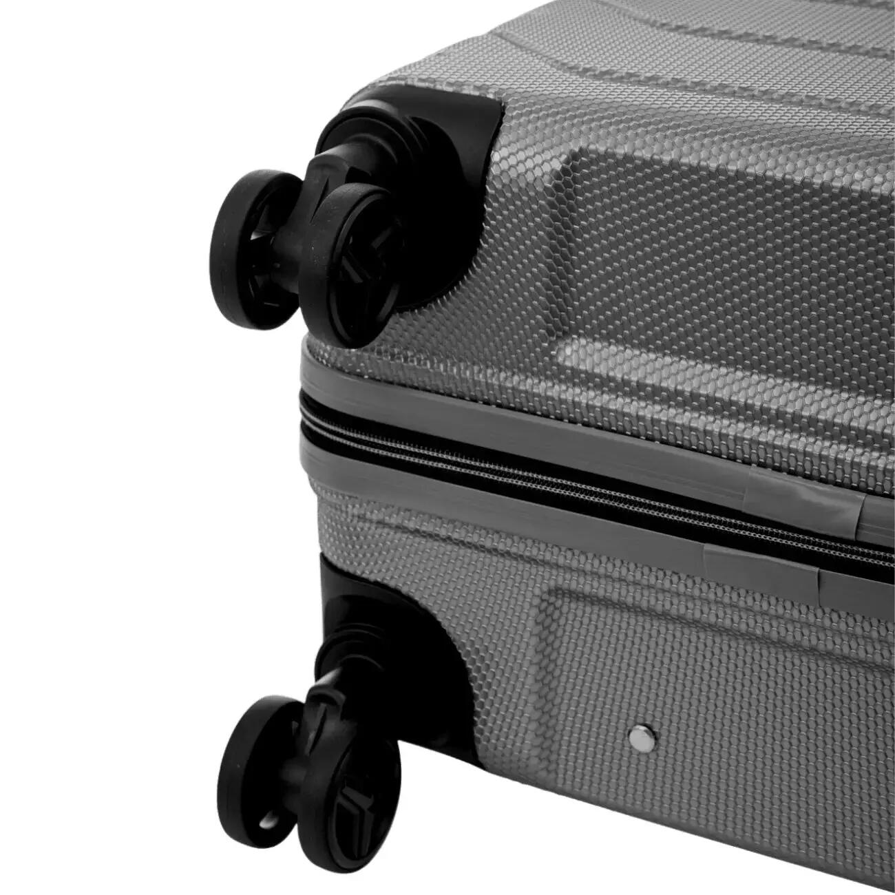Lot de 4 valises Wings CRAKE S/M/L + valise compacte DARK GREY 7/10