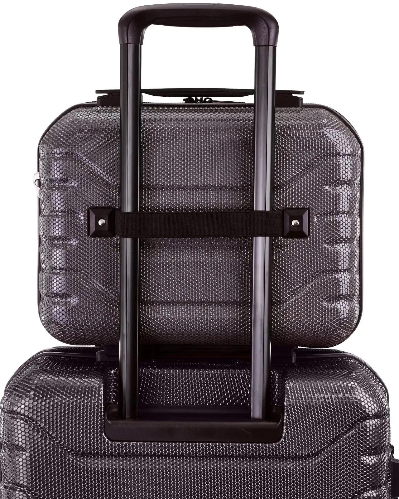 Lot de 4 valises Wings CRAKE S/M/L + valise compacte DARK GREY 6/10