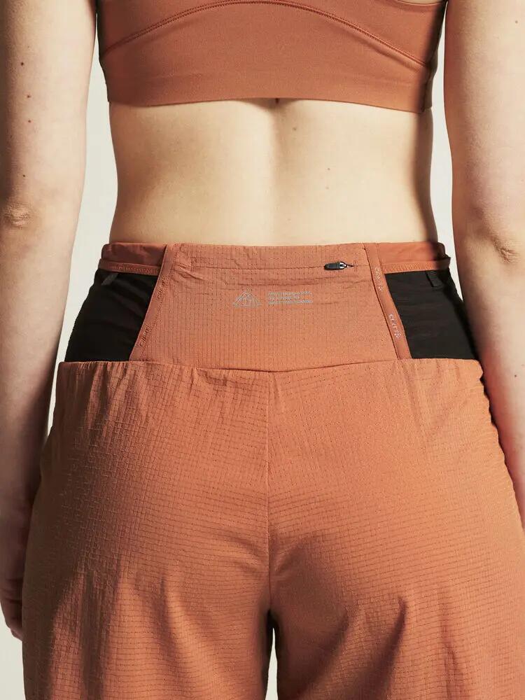 craft PRO Trail Shorts W – calções 2em1 leves em ripstop reciclado 5/7