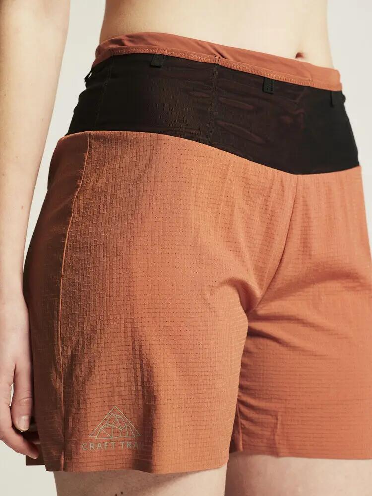 craft PRO Trail Shorts W – calções 2em1 leves em ripstop reciclado 4/7