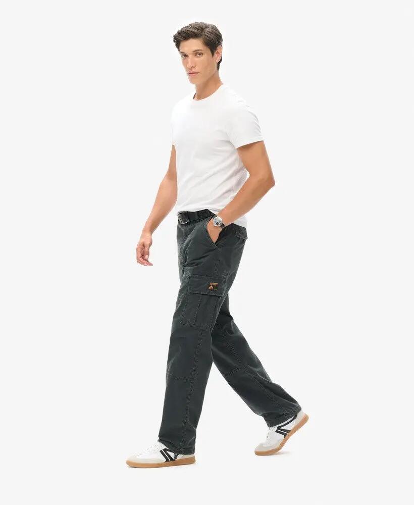 superdry Calças Cargo Baggy em Algodão Orgânico 4/5