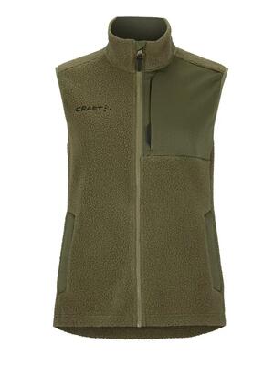 Craft adv explore pile fleece vest dames - gerecycled
