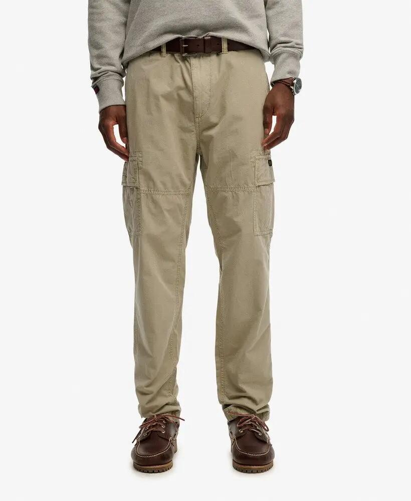 superdry Calças Cargo Ripstop Light – corte direito, 100% algodão 4/7
