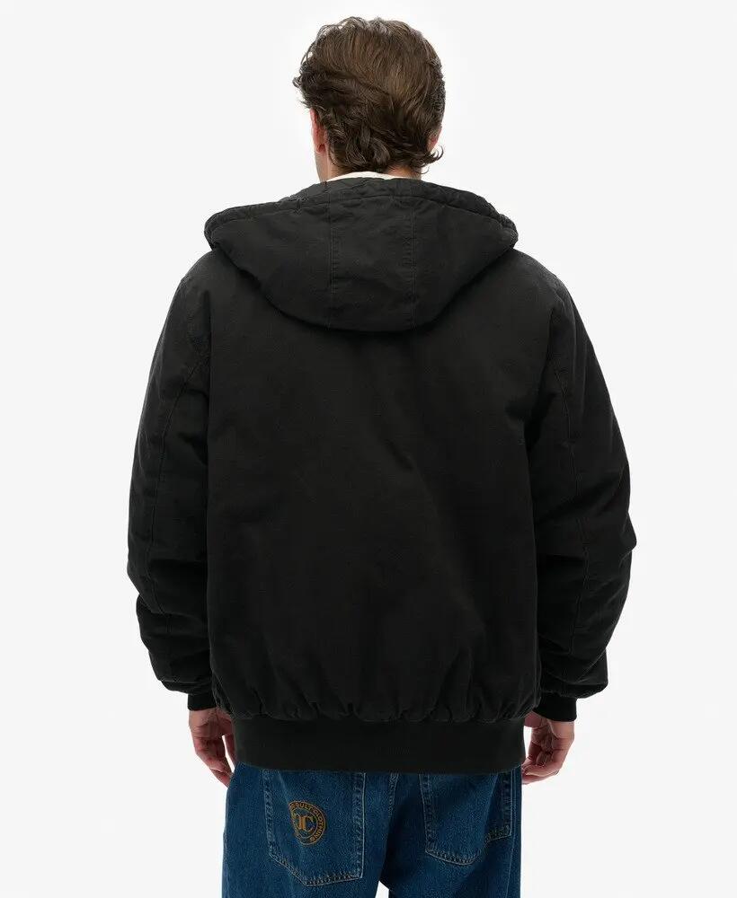 superdry Casaco com capuz Canvas Surplus em algodão com forro acolchoado 6/7