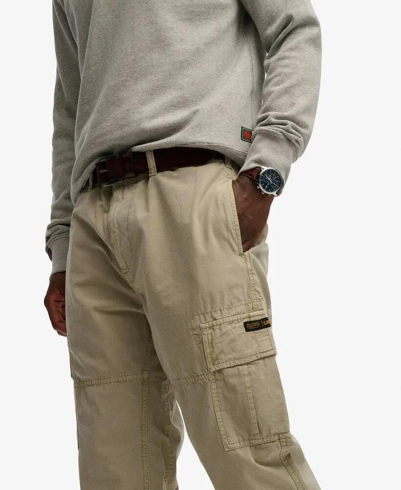 superdry Calças Cargo Ripstop Light – corte direito, 100% algodão 2/7