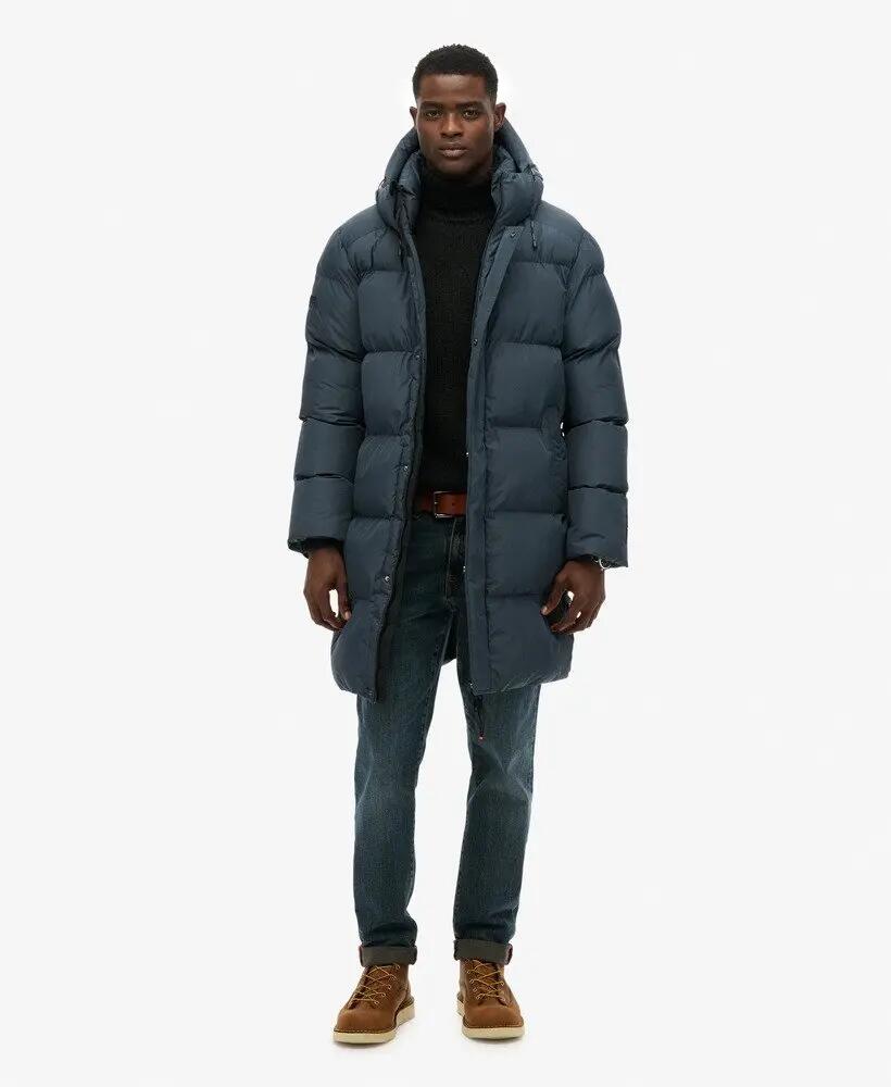 superdry Casaco puffer desportivo com capuz - ajuste relaxed 2/7