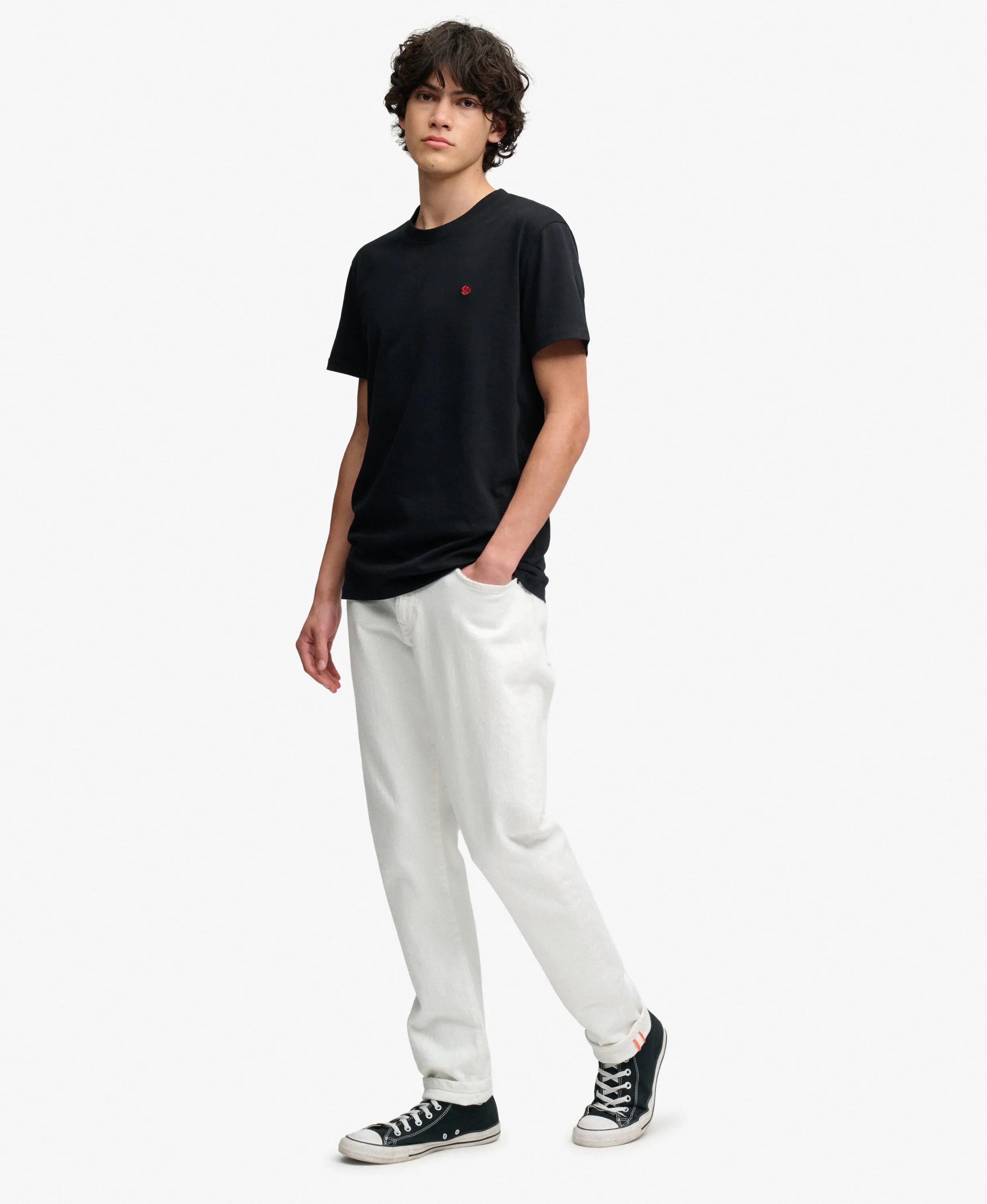 superdry Jeans slim vintage em algodão orgânico OFF WHITE 2/5