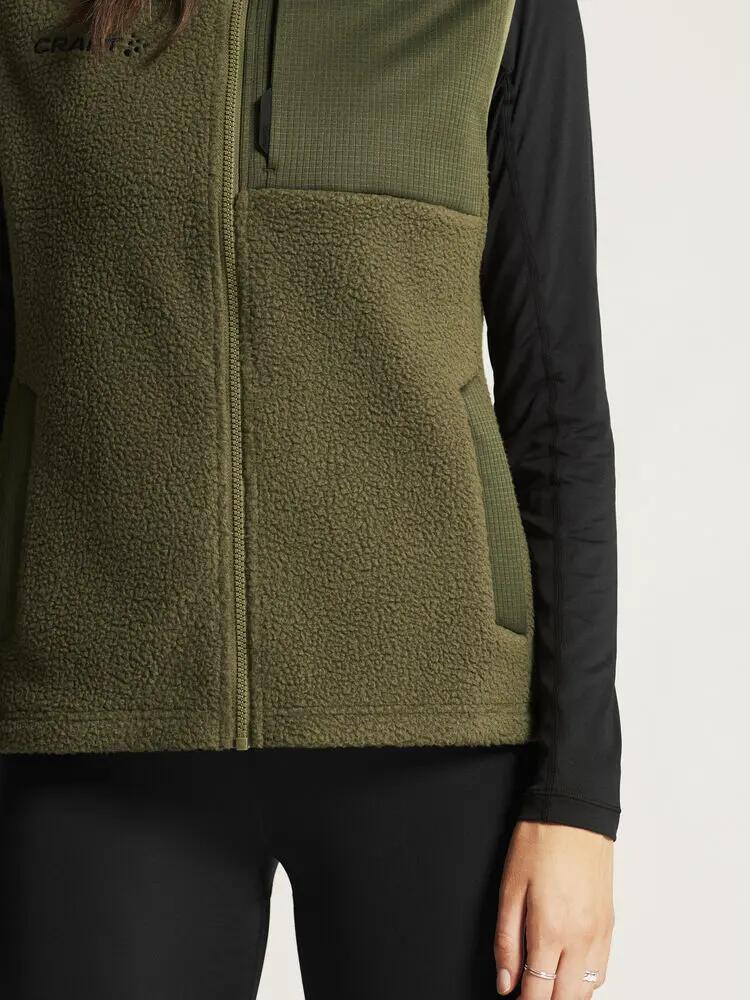 craft ADV Explore Pile Fleece Vest W – Warme, veelzijdige fleecevest 2/7