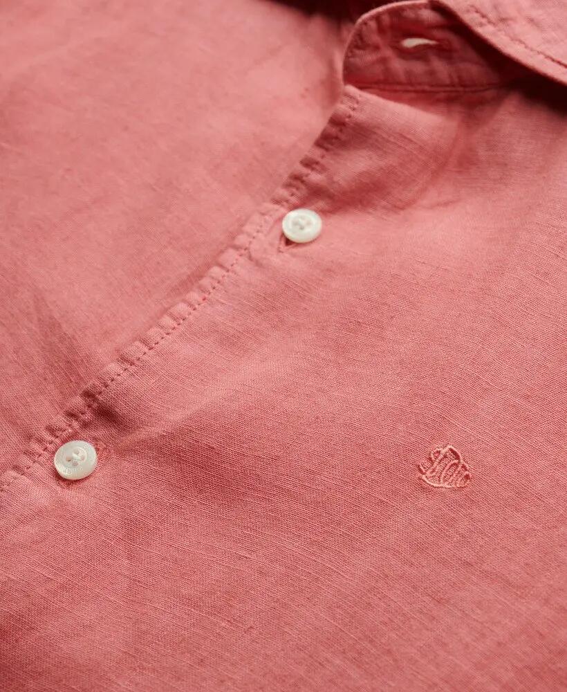 superdry Camicia in lino ricamata Vacation – Taglio relaxed 5/5