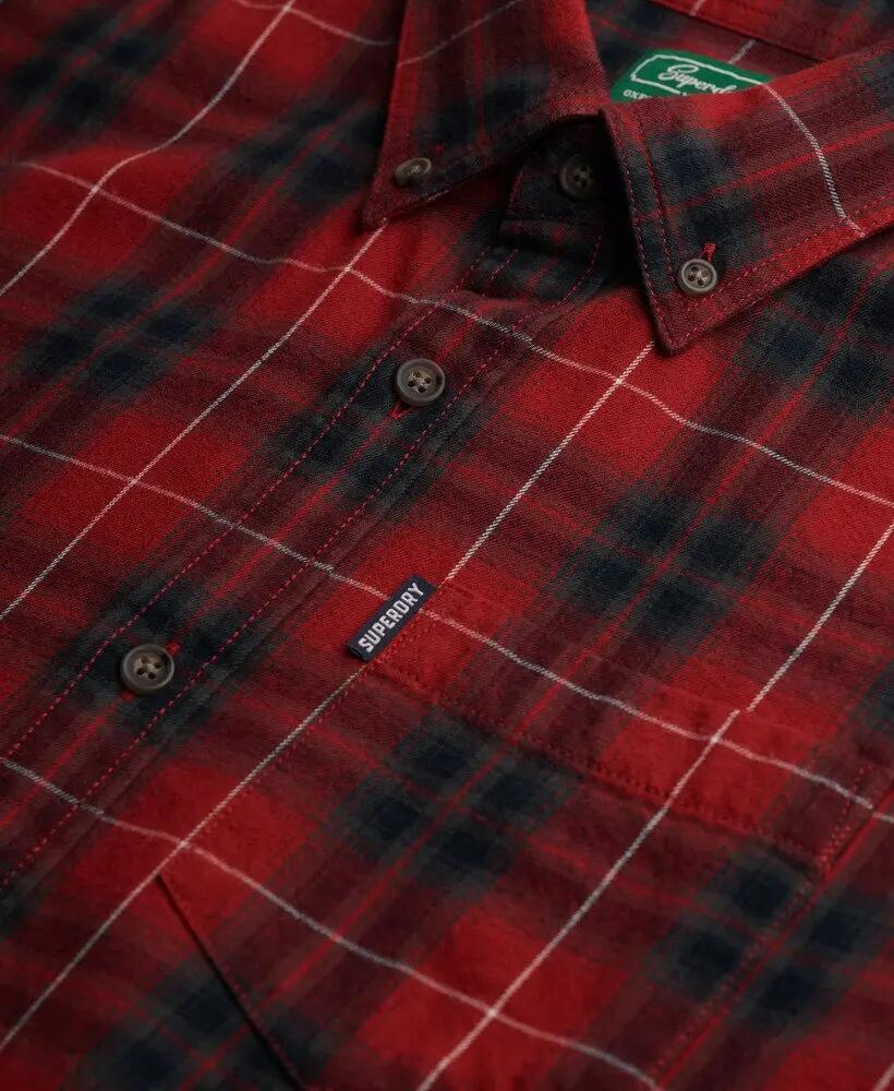 superdry Camisa Vintage Check 100% algodão — Hoxton Check Red 6/7