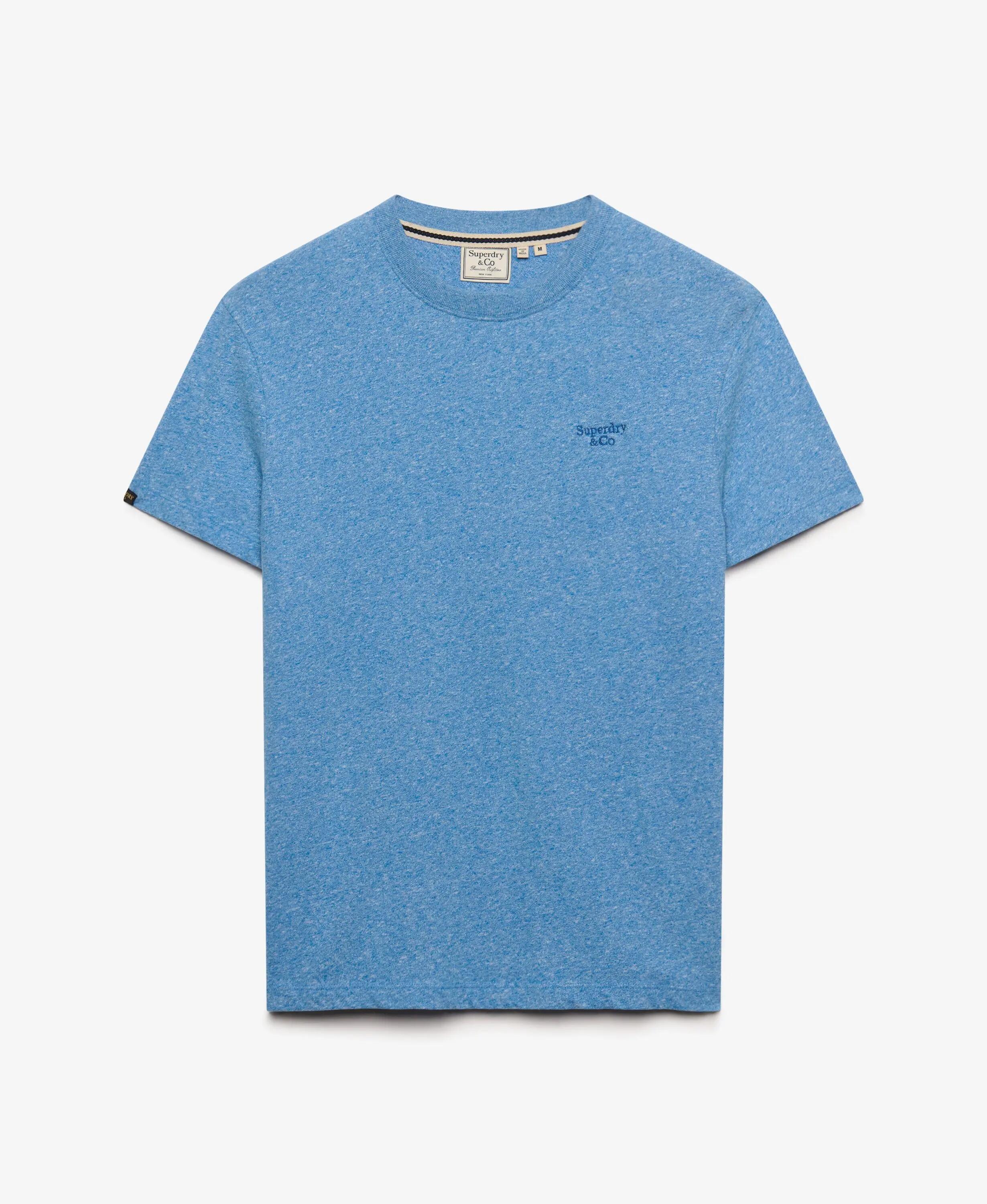 superdry Camiseta Essential Serif Logo bordado Slim fit algodón orgánico 7/7