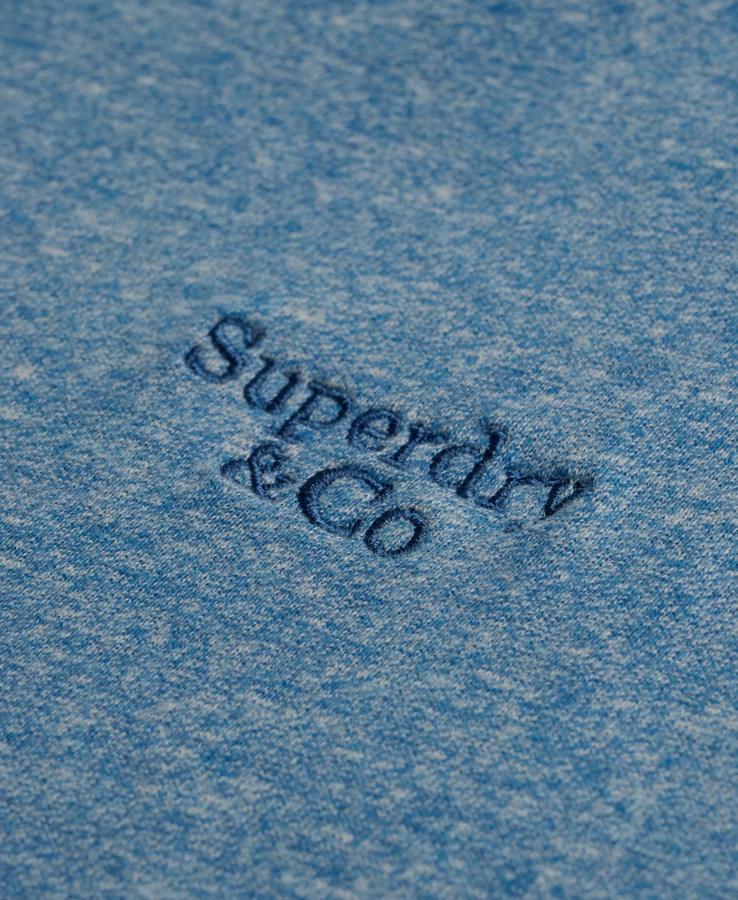superdry Camiseta Essential Serif Logo bordado Slim fit algodón orgánico 6/7