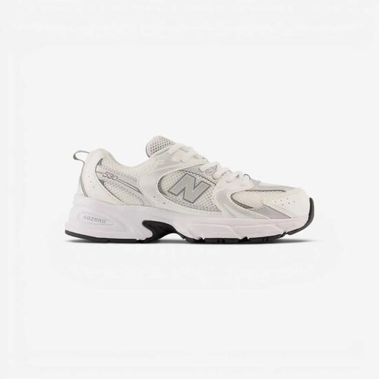 New Balance 530 White Silver Big Kids