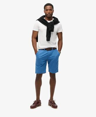 Superdry vintage chino shorts – slim, katoen met elastaan