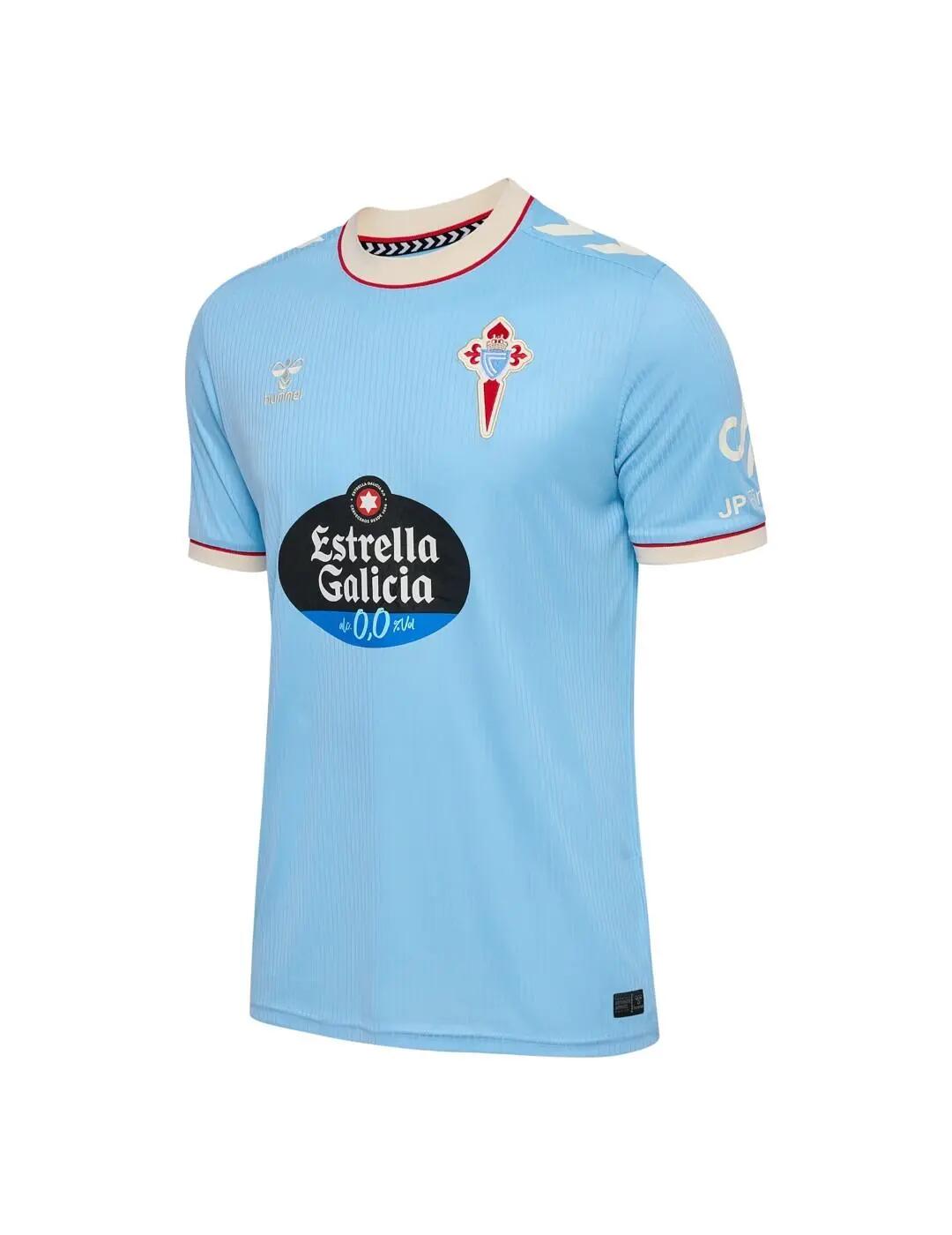 Trikot für Männer Hummel Keltisch 1. Ausrüstung 26/27 Blau. 2/4