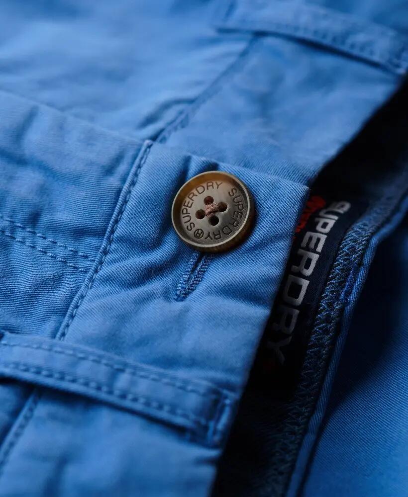 superdry Vintage Chino Shorts – slim fit, algodão com elastano 7/7