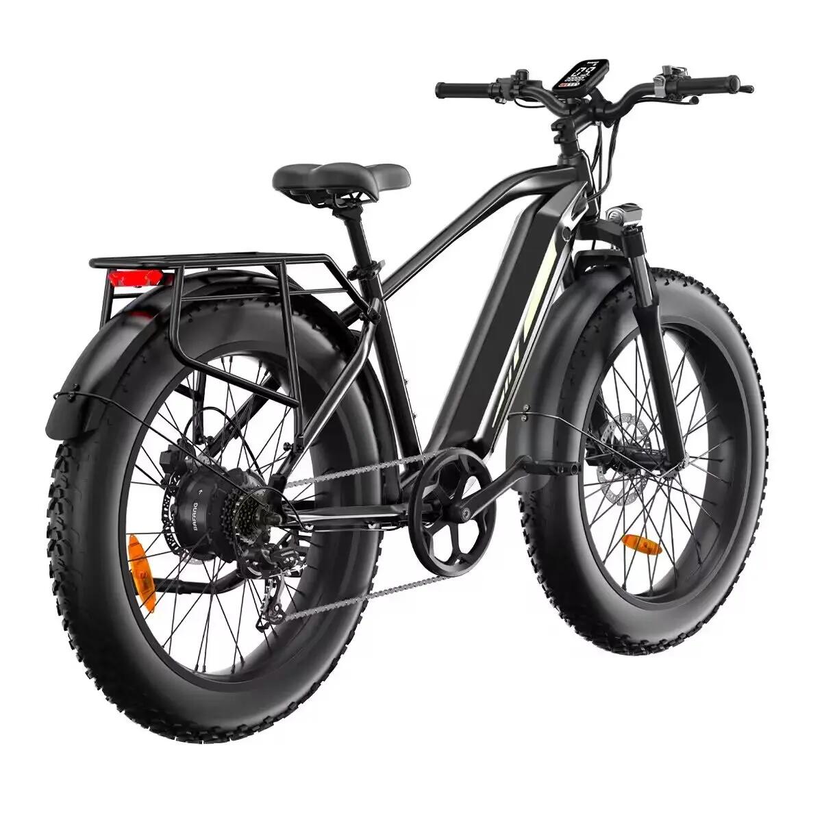 Fat Elektrische Fiets D6 250W 48V 15Ah Accu 26" Shimano 7 Versnellingen 3/7