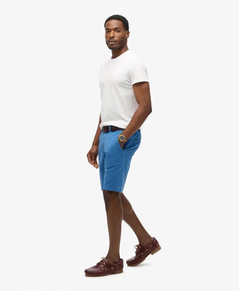 superdry Vintage Chino Shorts – slim fit, algodão com elastano 4/7