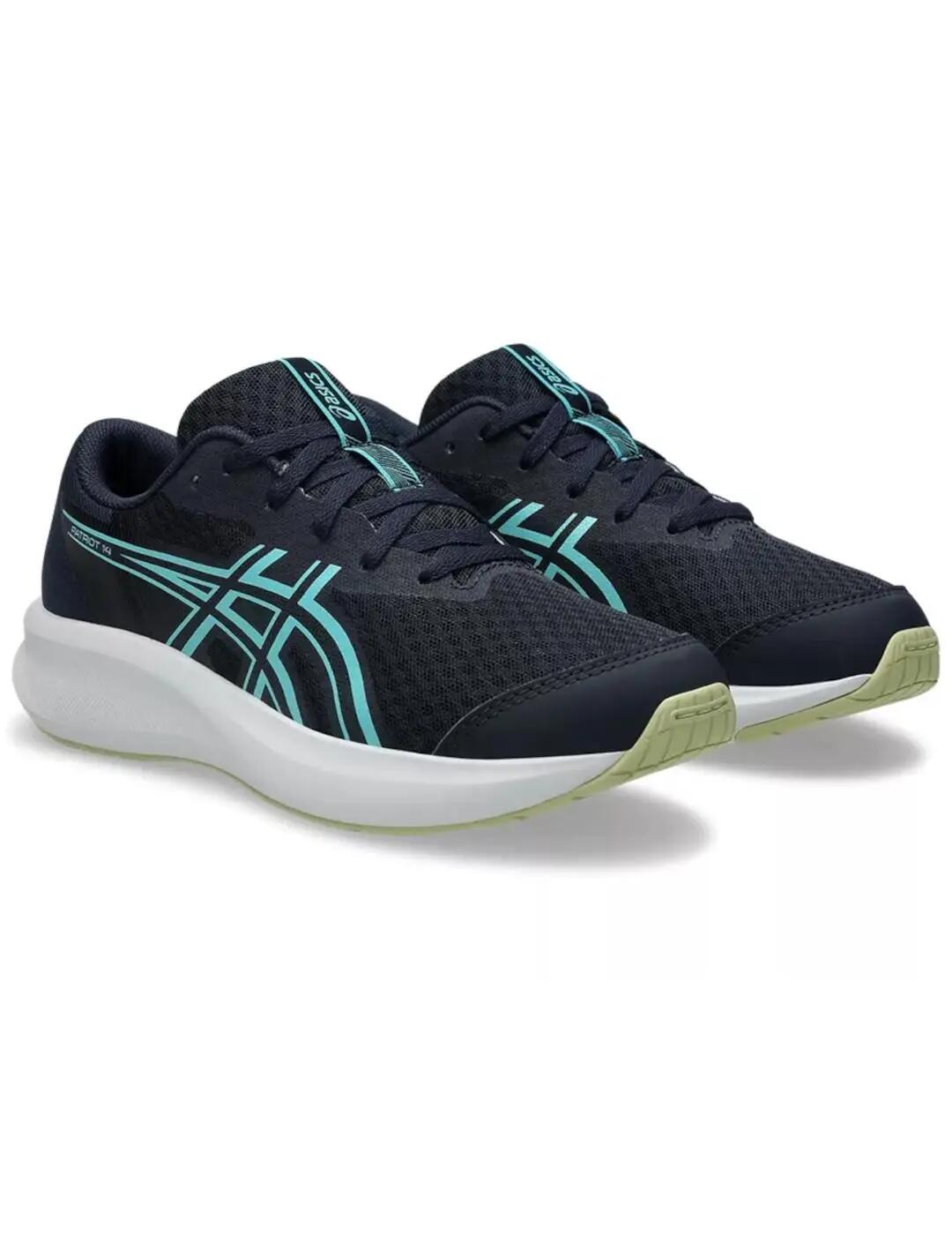 Corrida e trilha para Criança Asics Patriot 14 Preto. 3/4