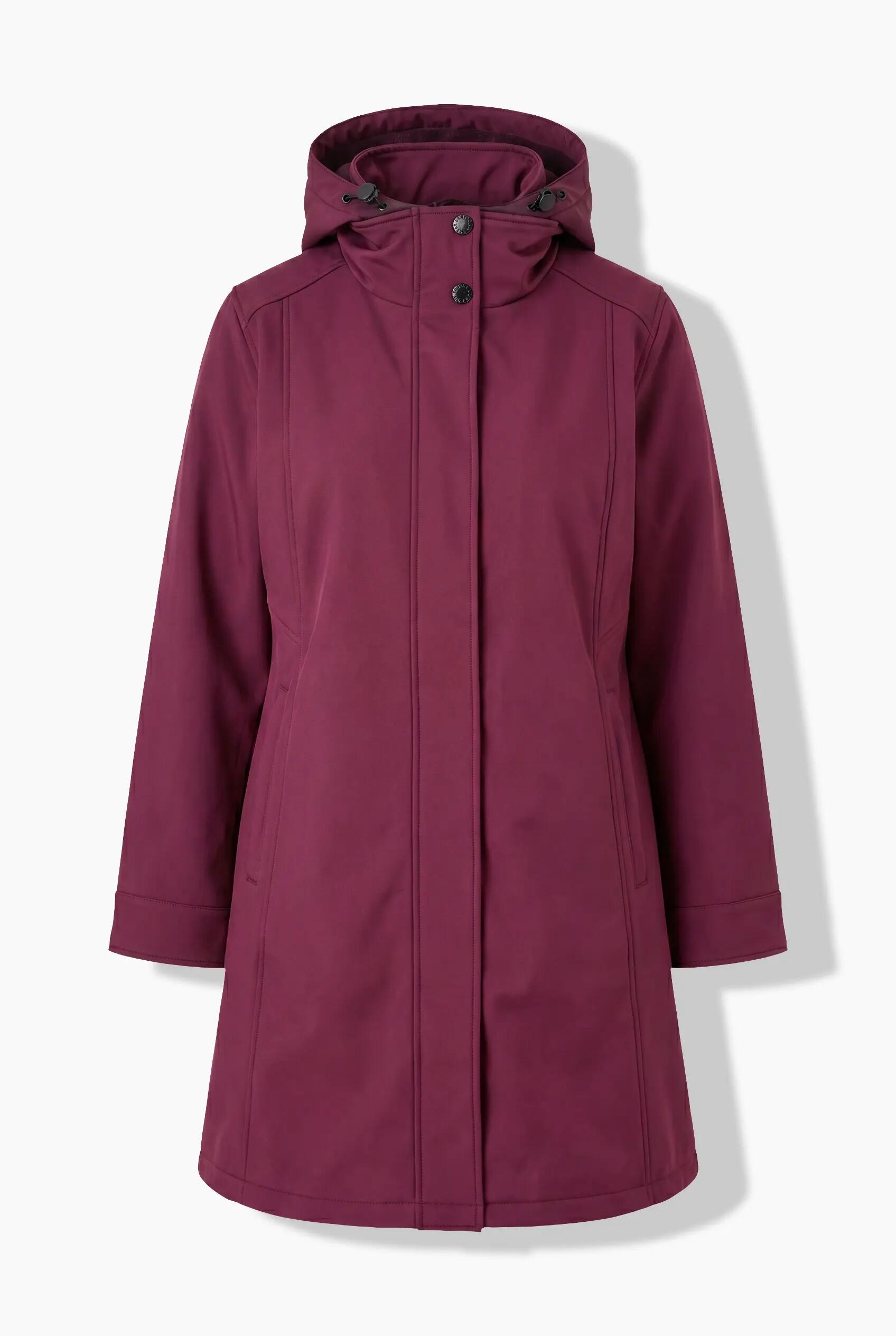 Dames HYPRAR softshell-jas waterafstotend 2-weg rits 5/5