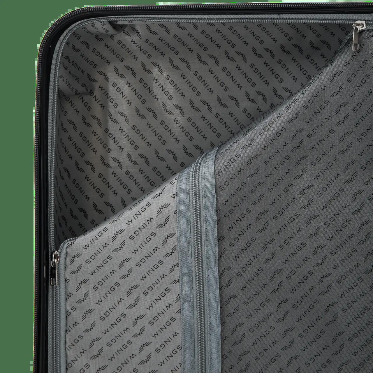 WINGS middelgrote koffer 24" KESTREL Donkergrijs 10/10