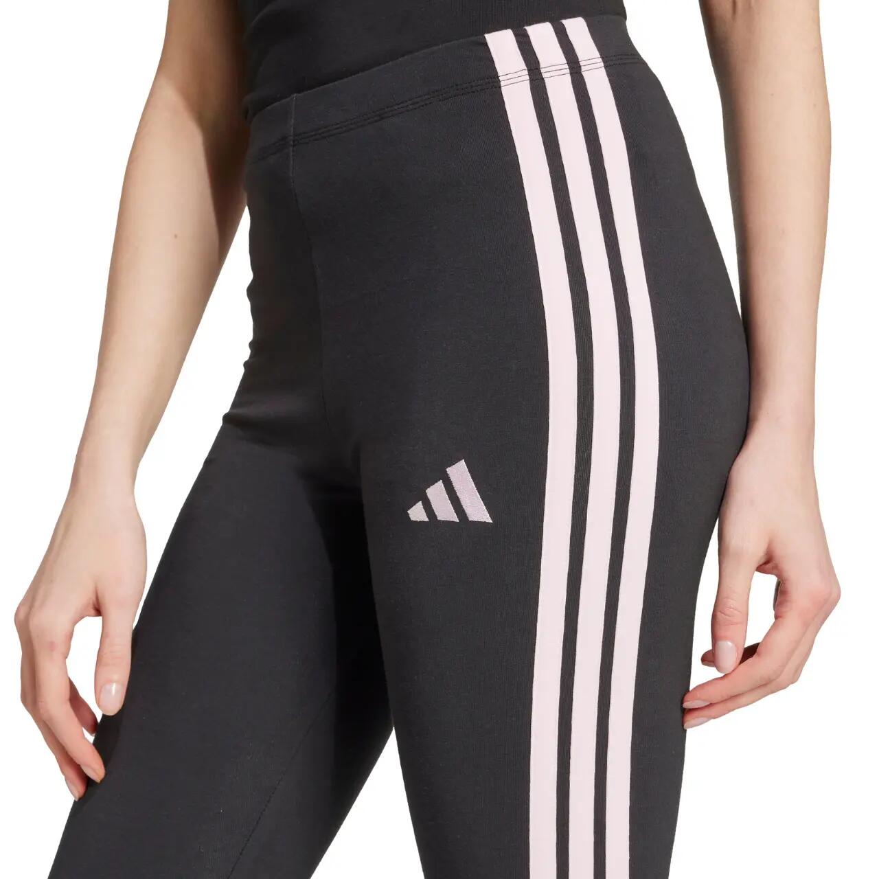 Legginsy damskie adidas Essentials 3-Stripes Cotton czarne JW1815 5/6