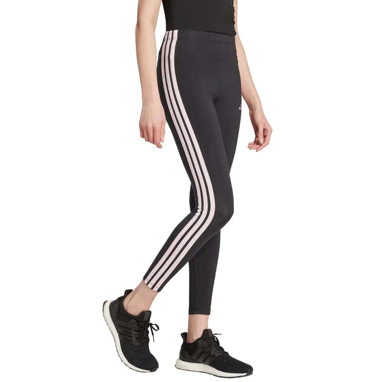 Legginsy damskie adidas Essentials 3-Stripes Cotton czarne JW1815 4/6