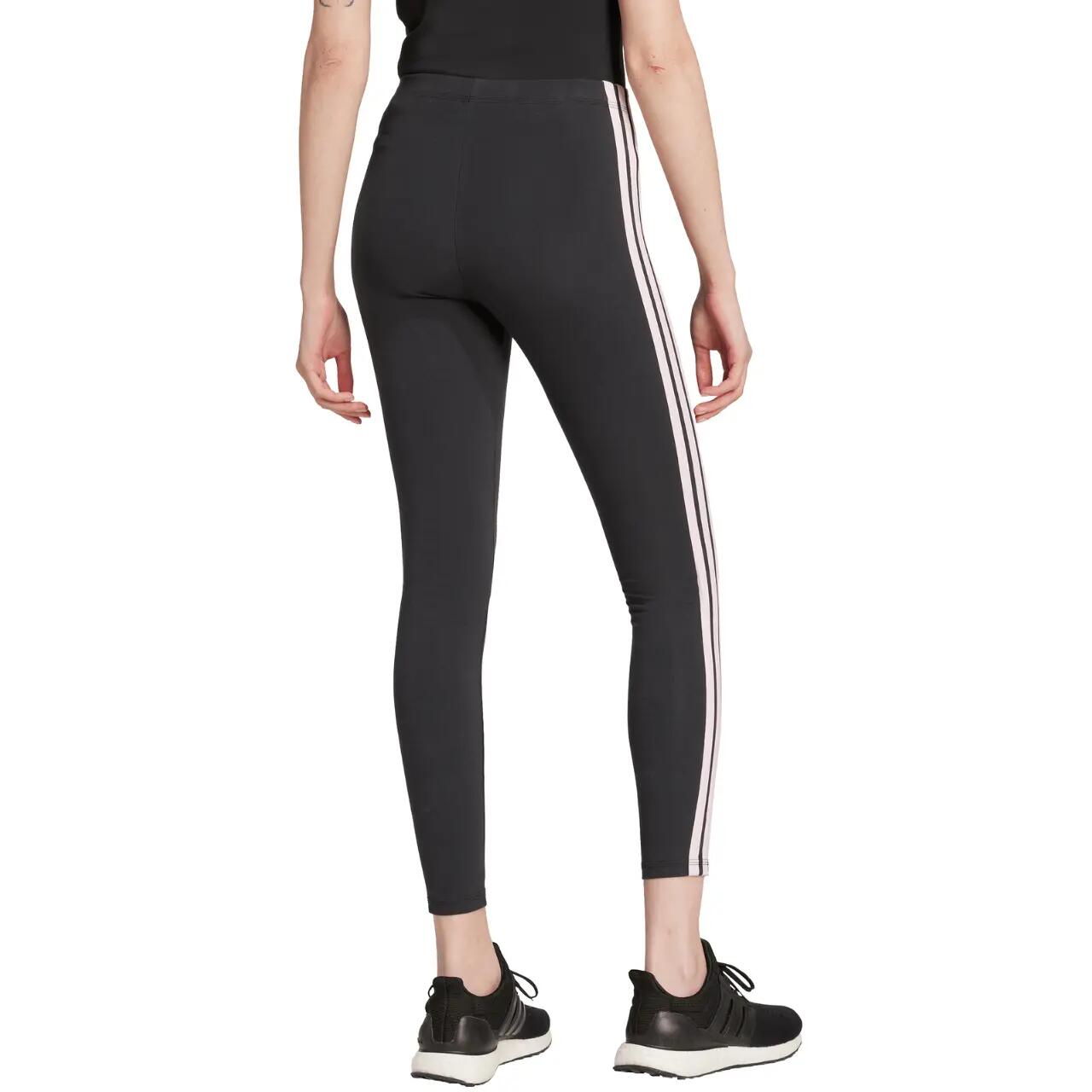 Legginsy damskie adidas Essentials 3-Stripes Cotton czarne JW1815 3/6