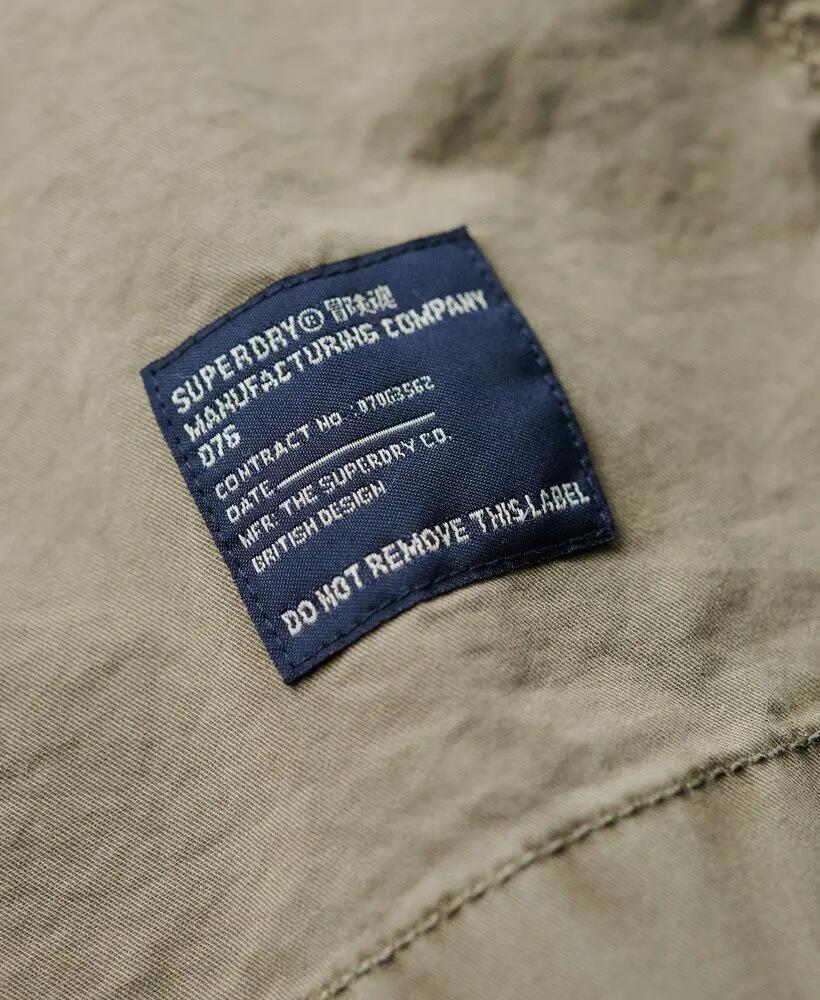 superdry Chemise manches courtes style militaire en coton bio – Light Khaki 6/7