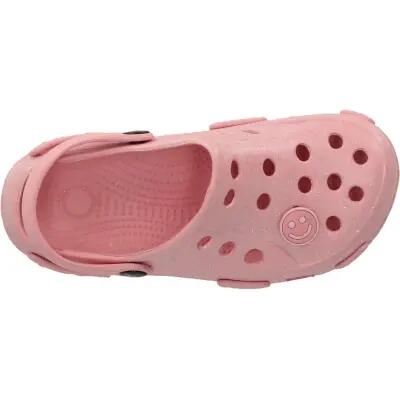 zigzag Burab Kids Glitter Clog Sandalia EVA Rose Shadow 6/7