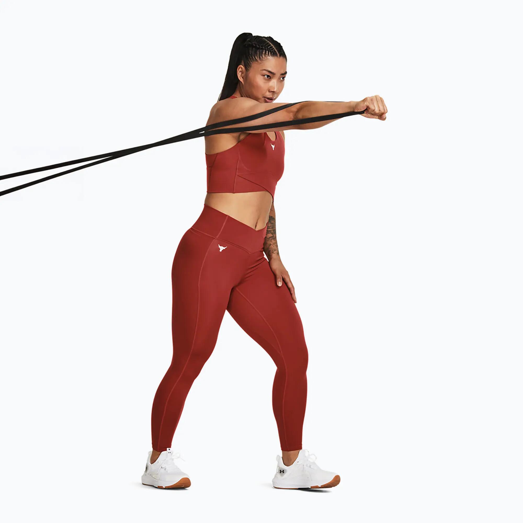 Top treningowy damski Under Armour Project Rock LetsGo Crssover Top 4/7