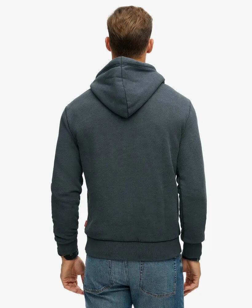 superdry Felpa con cappuccio Duo Vintage Logo in cotone riciclato 4/7