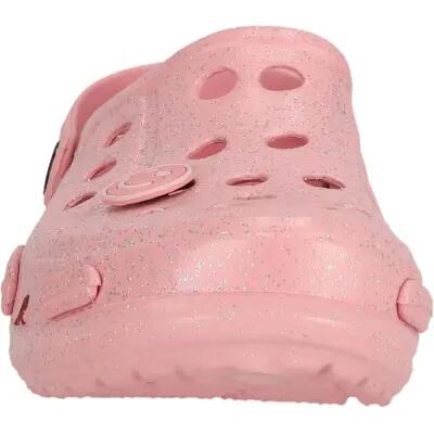 zigzag Burab Kids Glitter Clog Sandalia EVA Rose Shadow 3/7