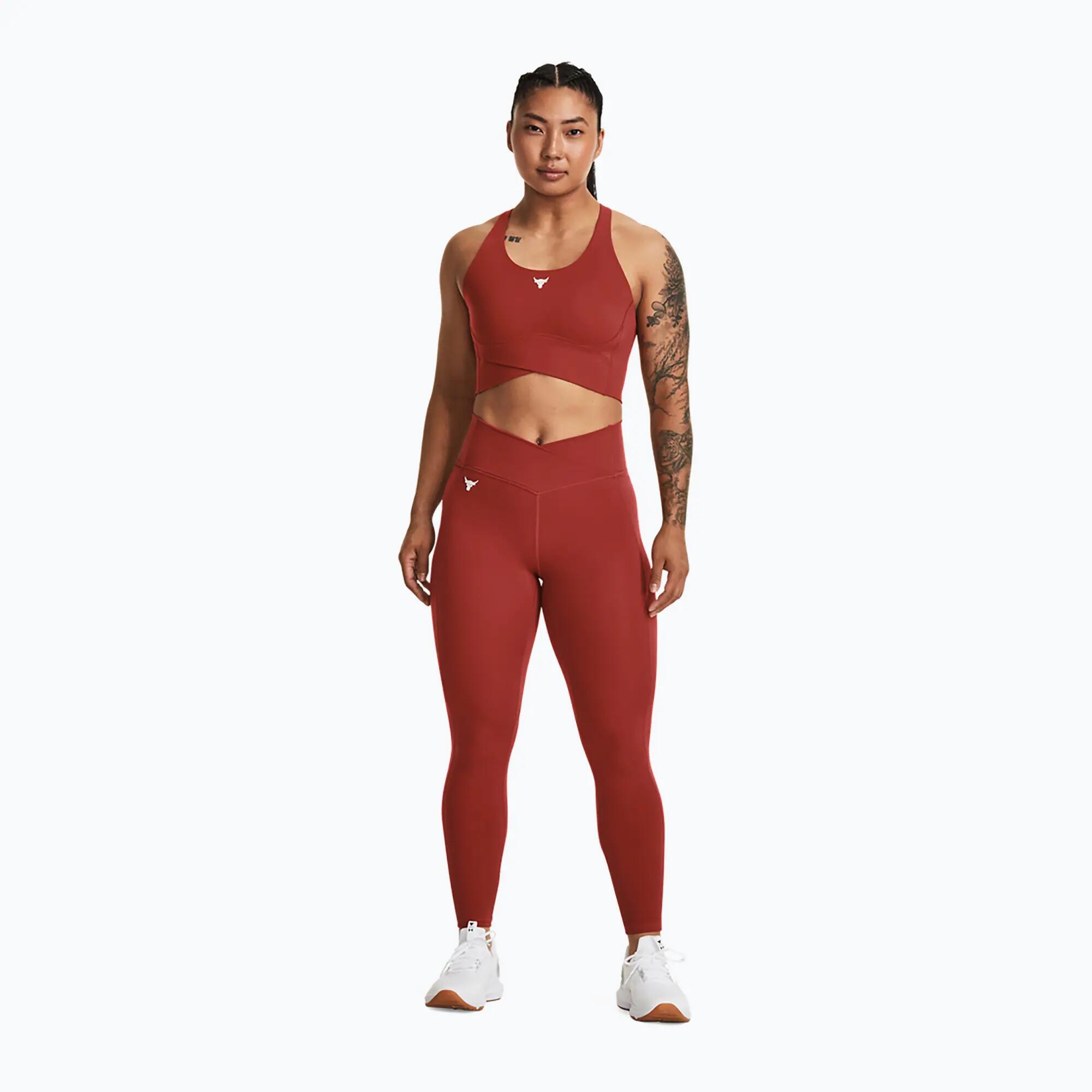 Top treningowy damski Under Armour Project Rock LetsGo Crssover Top 2/7