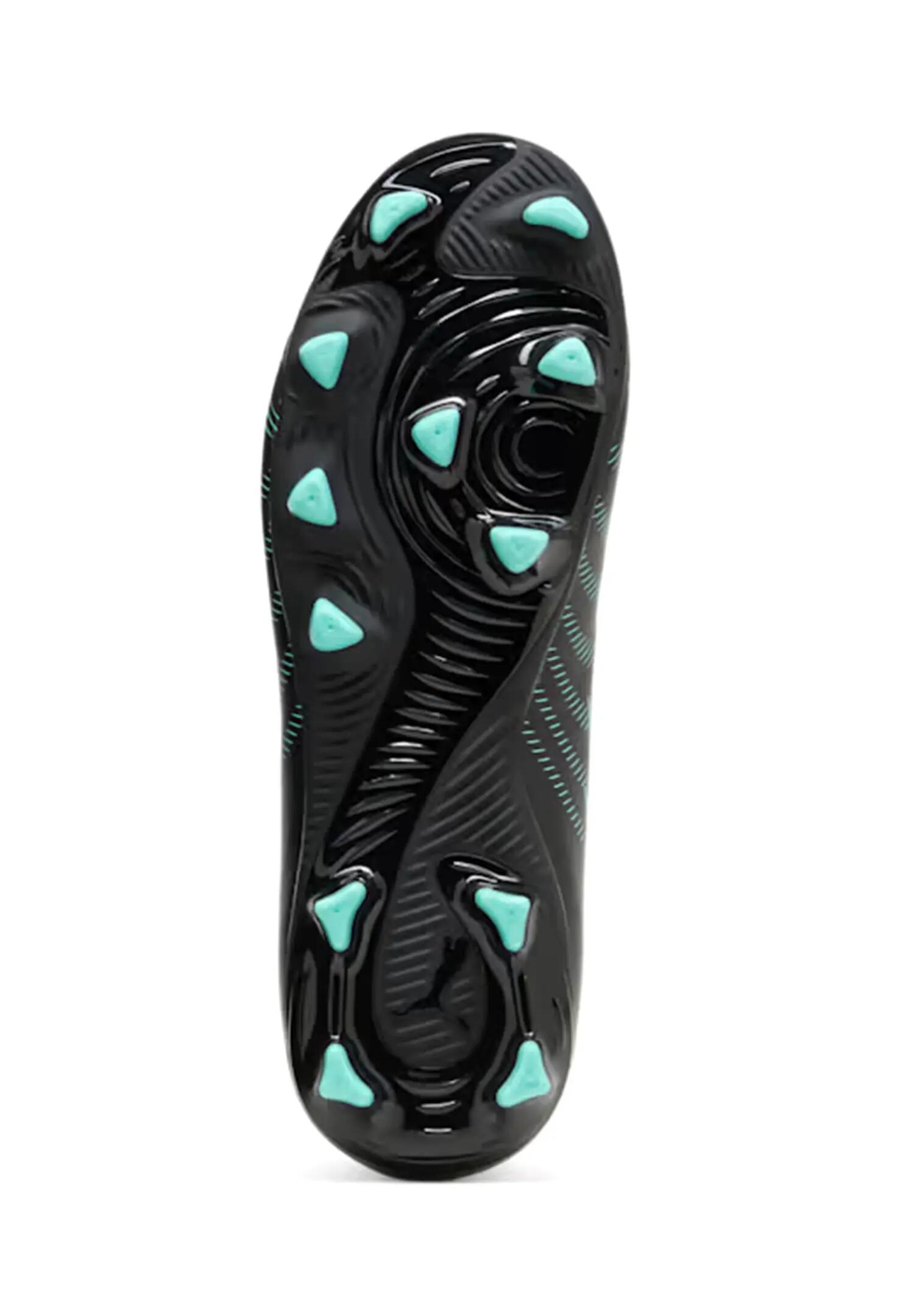 PUMA Teenager FUTURE 9 PLAY FG/AG  Black-Intense Mint-White 2/5