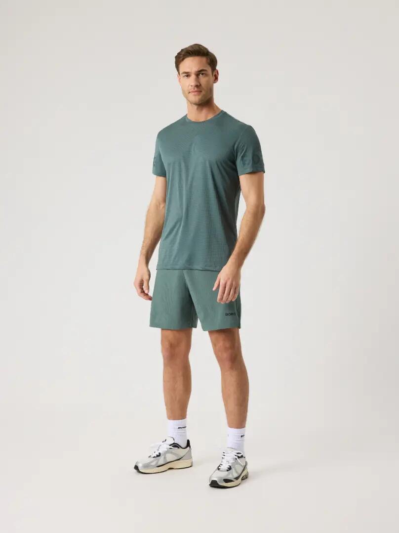 bjorn_borg BORG LIGHT T-SHIRT pour homme — BALSAM GREEN 3/5