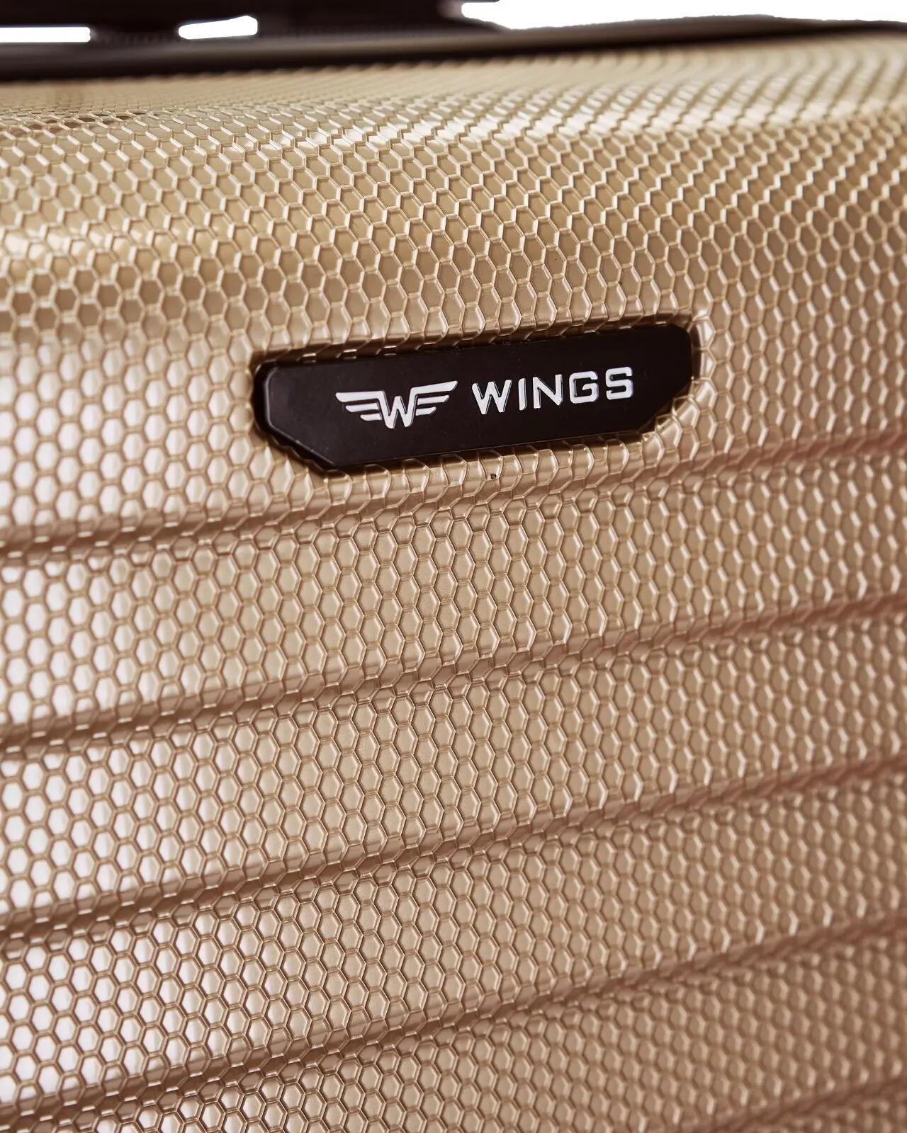 GROTE koffer WINGS PC SEA EAGLE 2.0 28" CHAMPAGNE 8/10