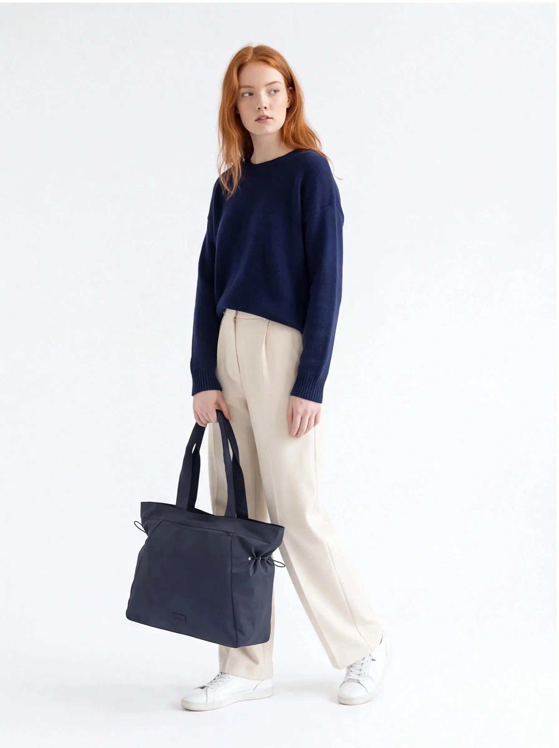 WINGS SOLENNE 14L ruime shopper tas NAVY BLUE 2/10