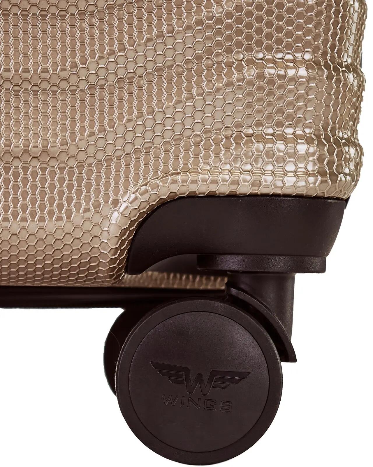 GROTE koffer WINGS PC SEA EAGLE 2.0 28" CHAMPAGNE 9/10