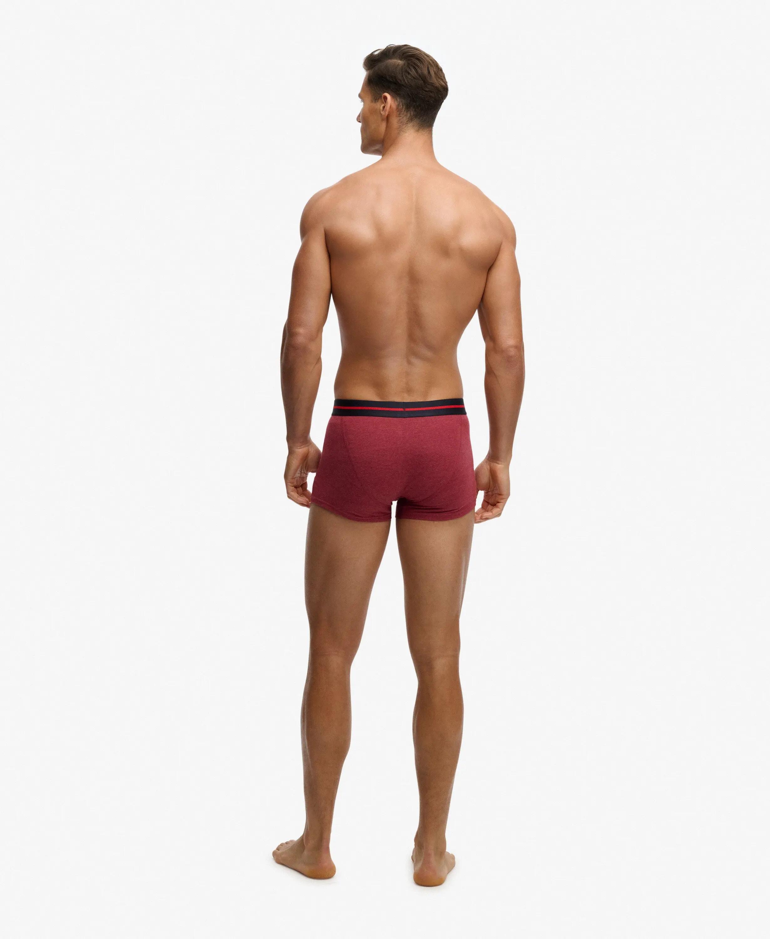 superdry Trunk Triple Pack - Algodão orgânico com elastano 3/6