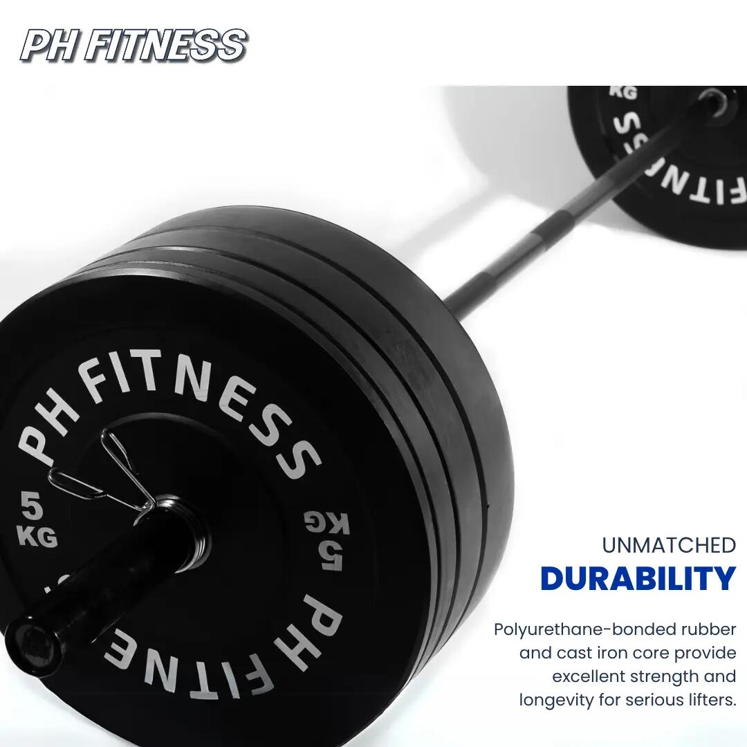 PH Fitness Set bumper plate olimpici 50 mm – 35–290 kg 5/7