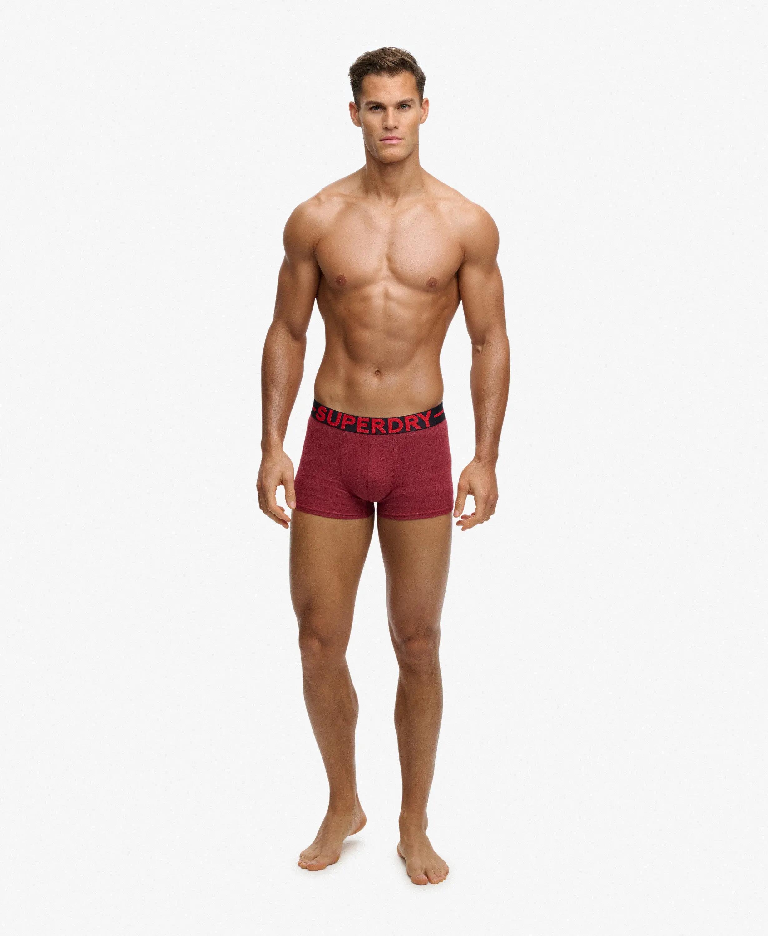 superdry Trunk Triple Pack - Algodão orgânico com elastano 2/6