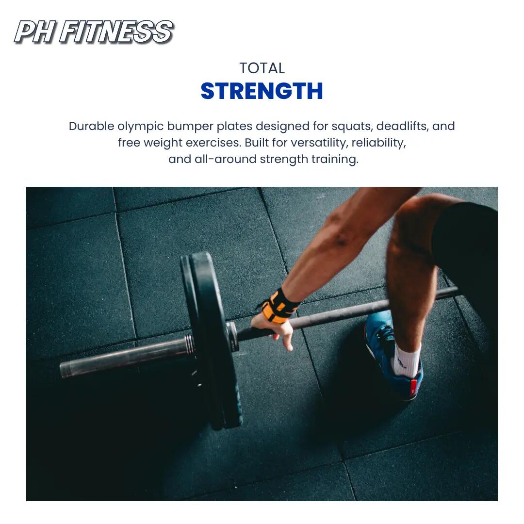 PH Fitness Set bumper plate olimpici 50 mm – 35–290 kg 3/7