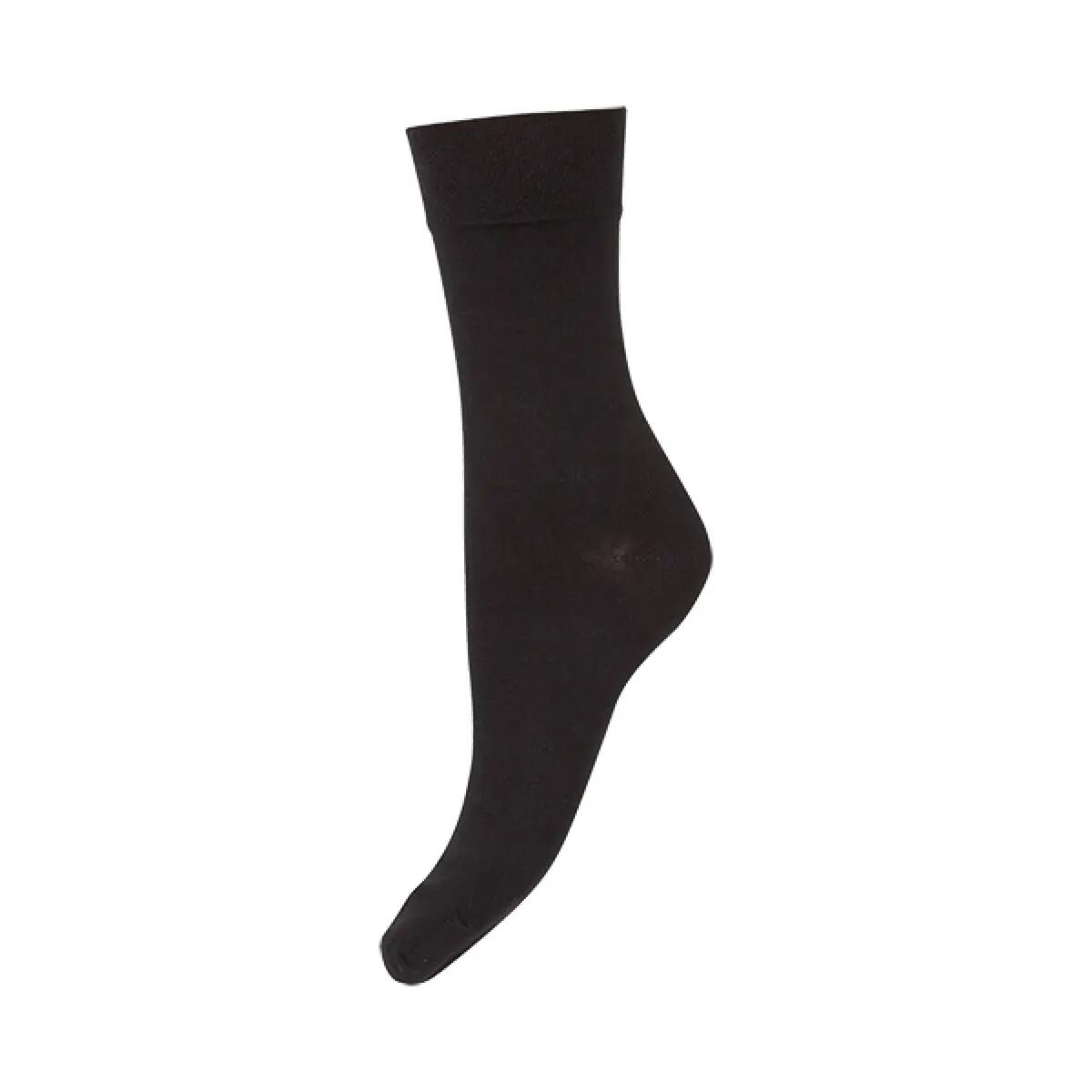 decoy Comfort Knöchelsocken aus Bio-Baumwolle – BLACK (1100) 2/2