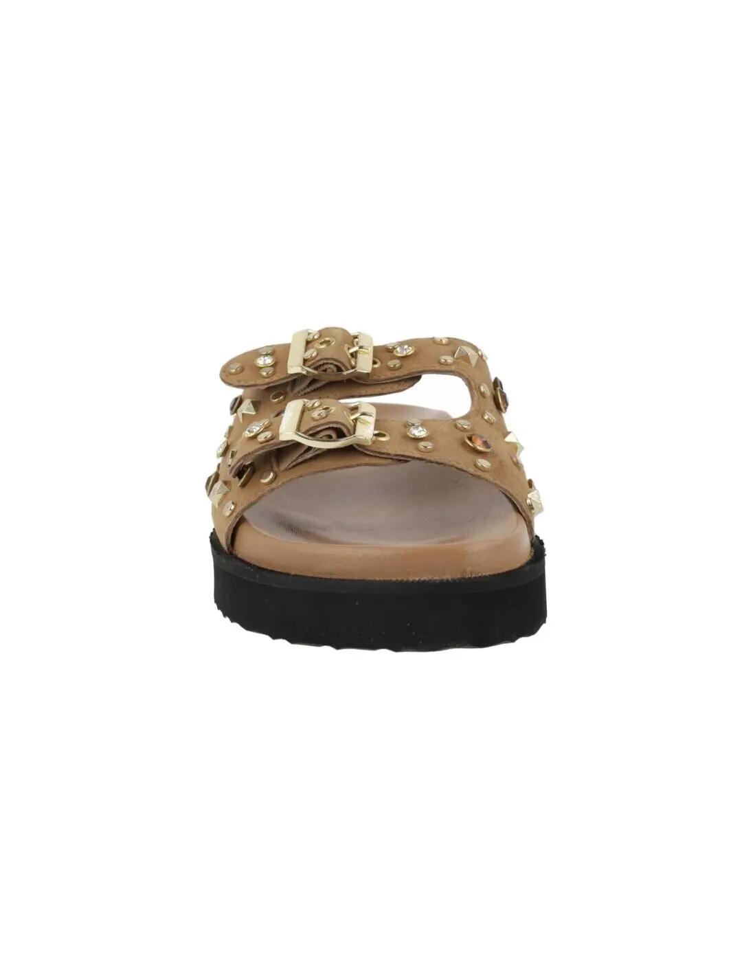 Baskets pour femme Carmela Camel. 4/5