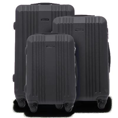 Set van 3 wings kestrel black koffers