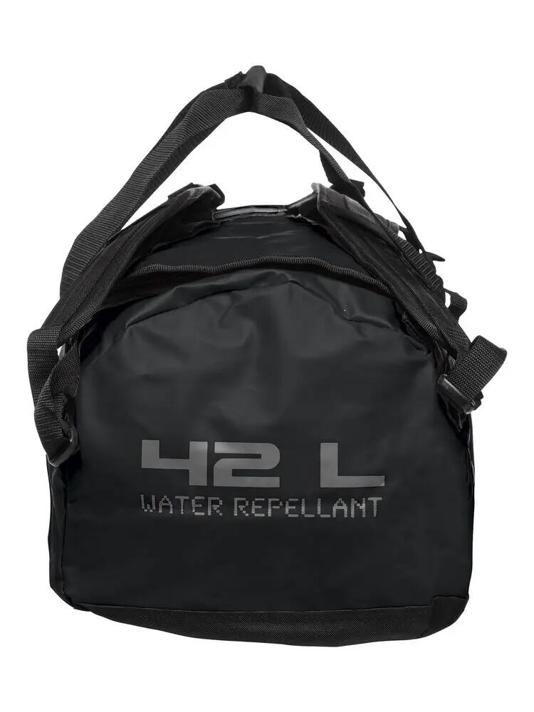clique 2-in-1 bag 42L – borsa/ zaino nero idrorepellente 4/4